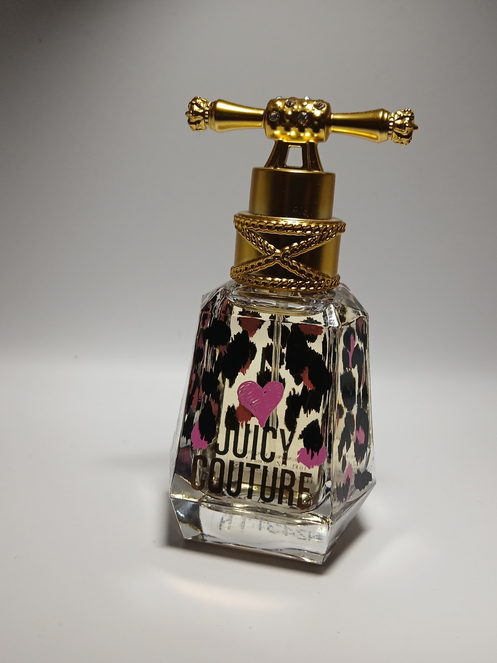 Juicy Couture " I Love Juicy" Gold-Top Leopard Print Fragrance - Picture 6 of 6